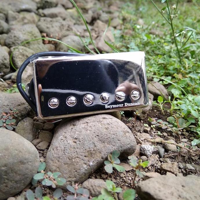 Pickup Gitar Seymour Duncan TB 14 Custom 5 Bridge Chrome Cover TB14