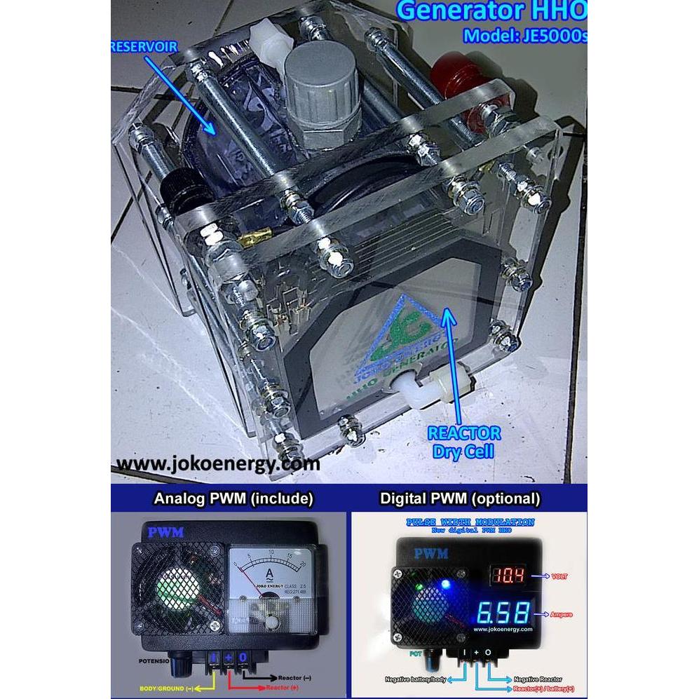 Penghemat bbm mobil HHO Joko Energy Model: JE5100s+PWM+EFIE