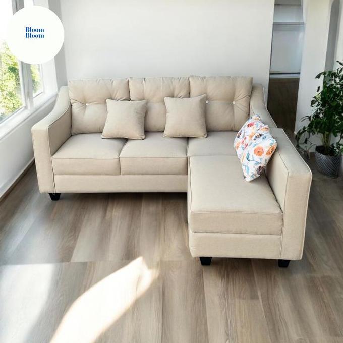 Terbaru Sofa Tamu L Minimalis Nyaman Pekanbaru Free Ongkir