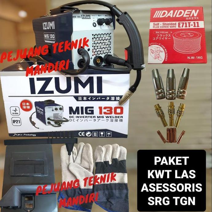 Diskon Mesin Las Co2 Izumi Mig 130 / Trafo Las Izumi Mig 130 / Izumi Mig 130