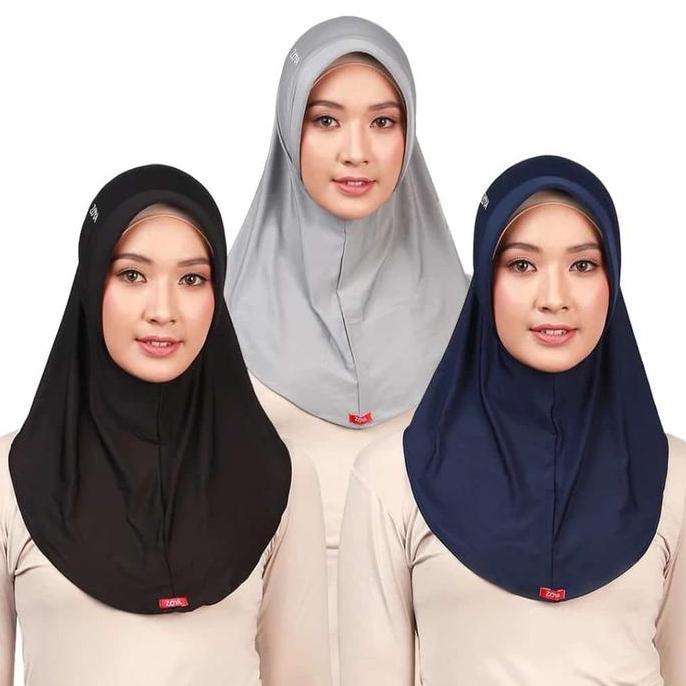 ZOYA Bergo Sora Kerudung Hijab Jilbab Bergo Sporty