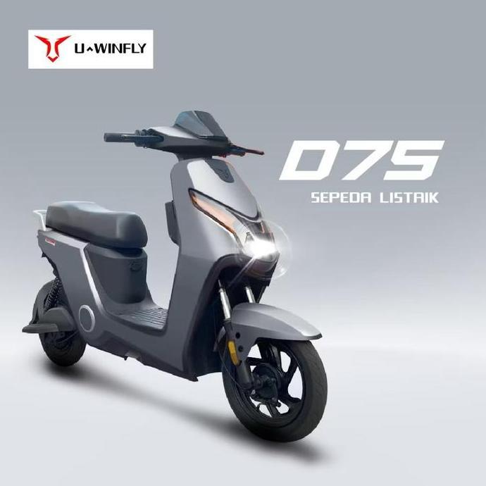New Sepeda Listrik Model Motor Uwinfly D75 Terbaru