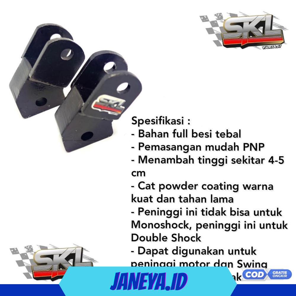 Diskon Gede Paket Peninggi Shock Belakang Honda Tiger Megapro Motor Bebek Dengan Double Shock Swing 