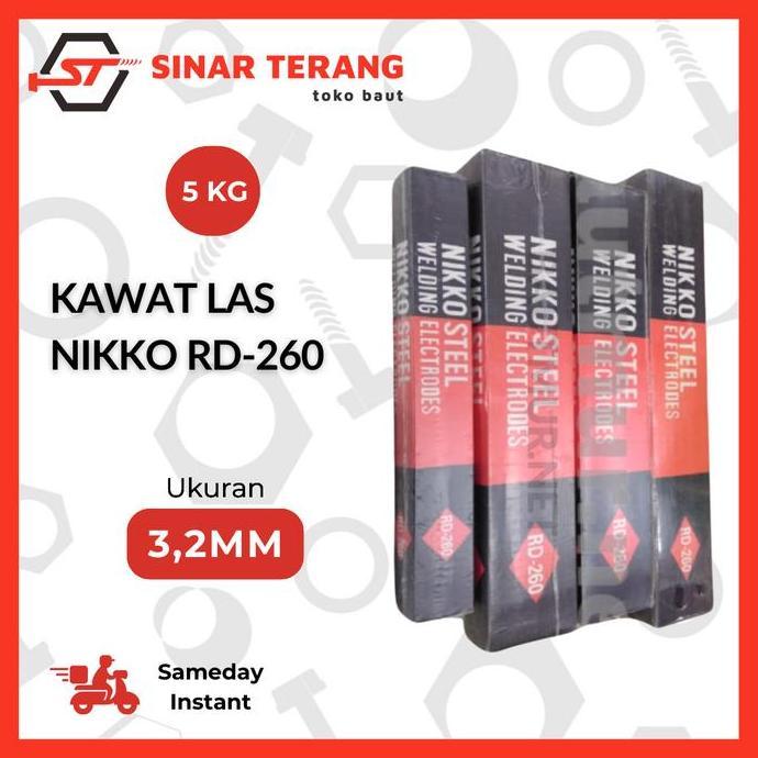 Nikko RD260 3.2mm Kawat Las / Welding Electrode elektroda  las  listrik