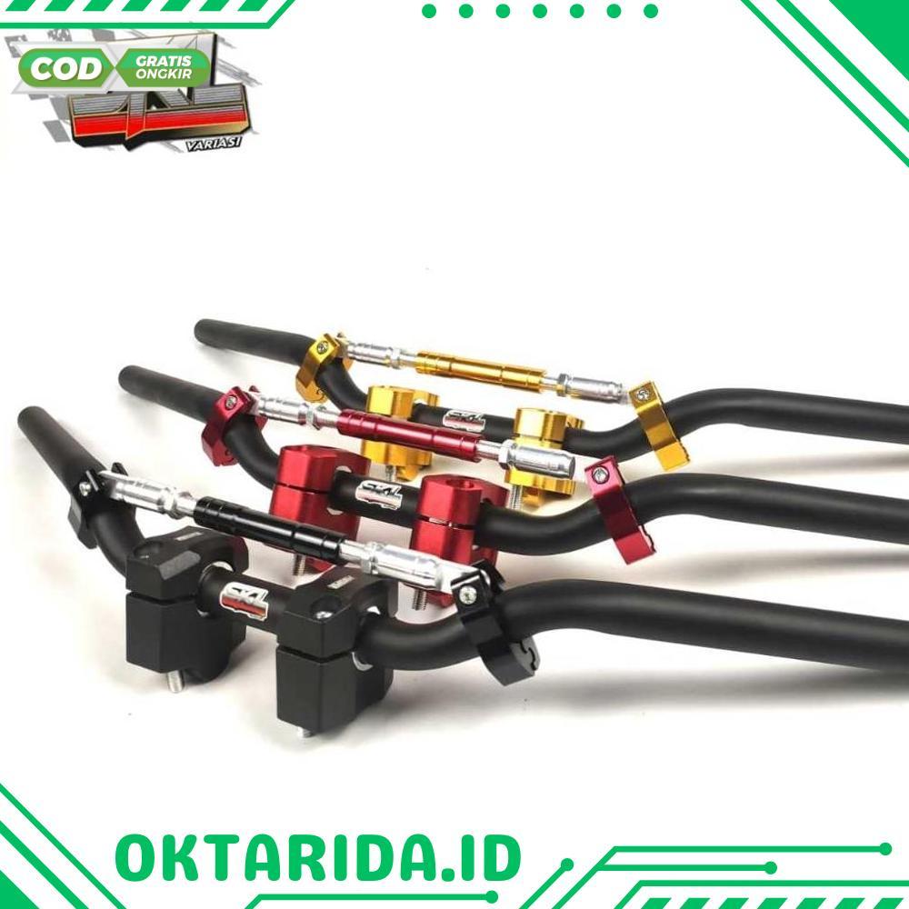 Diskon PAKET STANG RZR CEPER PENDEK LANDAY PCX 160 150 CBU BUILT UP LOKAL NMAX OLD NEW - RO30-0311 2