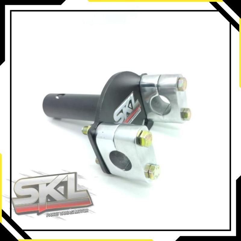Termurah Adaptor Dudukan Stang Motor Matic Bebek Honda Scoopy Vario Beat Genio PCX Vario 160 125 Bea