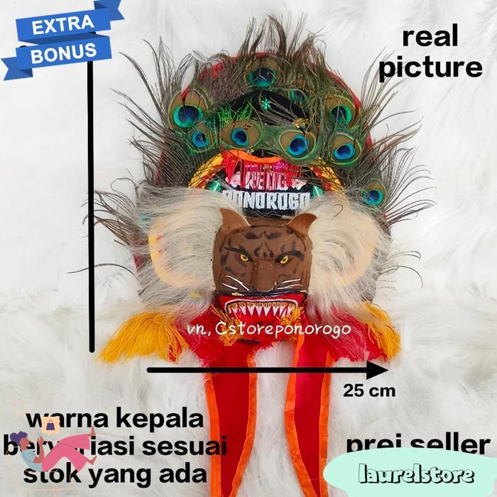 Reog Asli 30 Cm / Reog Anak / Reog Asli / Reog Ponorogo / Reog / Ponorogo / Barongan / Devil / Ganon