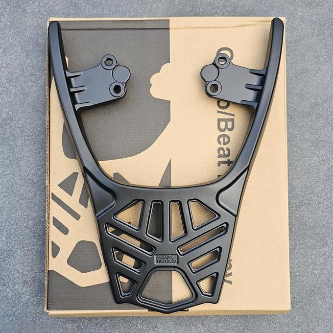 DB139 - Breket Box Motor Beat Top Box Beat Fi Esp Karbu Scoopy Esp Fi Karbu Genio Full Aluminium Bla