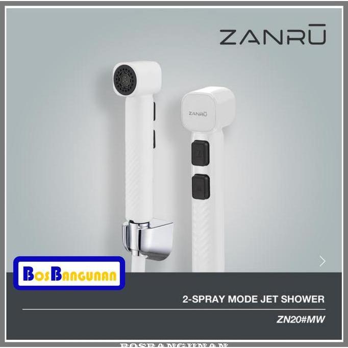 TERMURAH - Jet Shower ZANRU ZN20 / Shower Spray ZANRU ZN 20 / Jet Washer Shower Closet 2 Mode Spray 