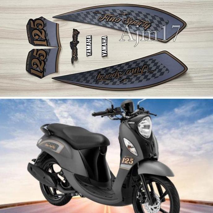 DS15 - STIKER STRIPING FINO 2021 2022 ABU RETRO GRAY