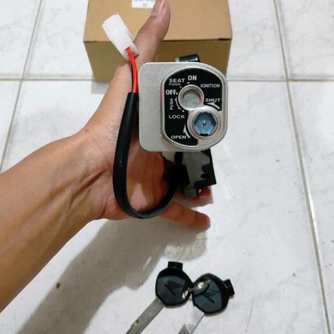 DV63 - KUNCI KONTAK SET KEY SET SUPRA X 125 FI HELM IN 2012/2013/2014/2016 KABEL 4 KUALITAS AHM SUPE