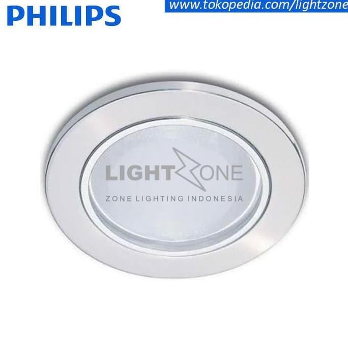 Downlight Philips 13804 Recessed Nickel 4 Inch