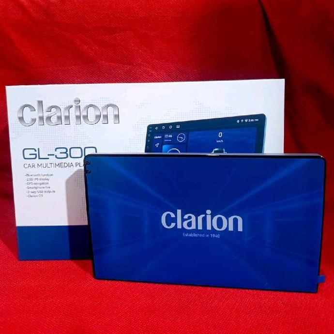 Clarion GL 300 - Car Head Unit Android Clarion Ram 4/64 GB 9 inch Layar Original