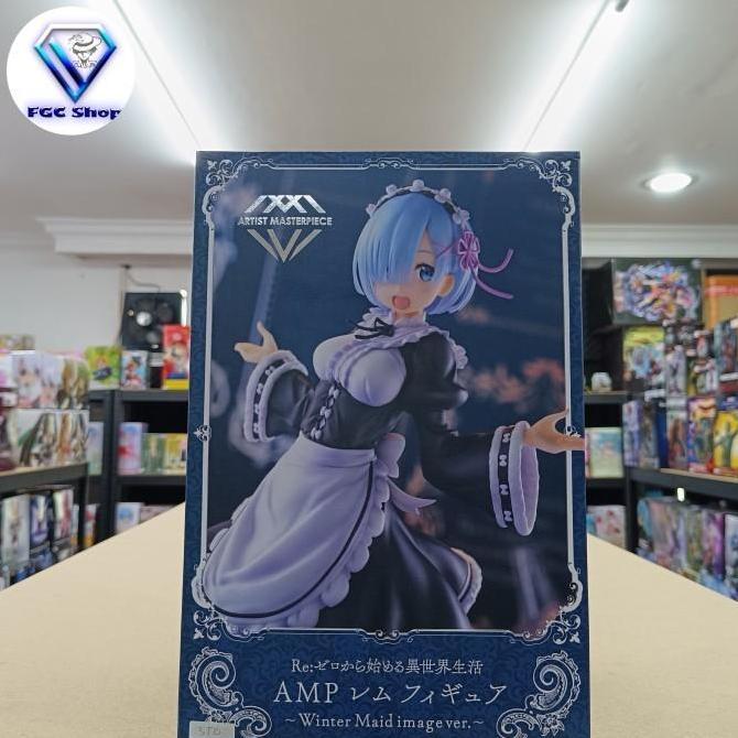 Figure Re:Zero Artist Master Piece AMP REM Winter Maid Image ver. ORI MIB JAPVER
