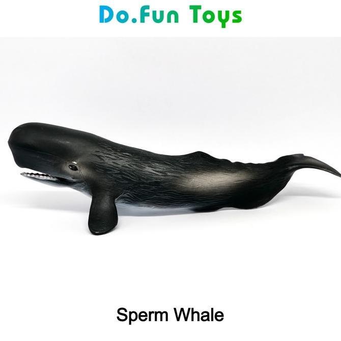 Sperm Whale Animal Figure/ Miniatur Paus Sperma