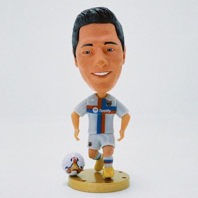 Action figure Robert Lewandowski FC Barcelona Away 2022/2023 soccerwe