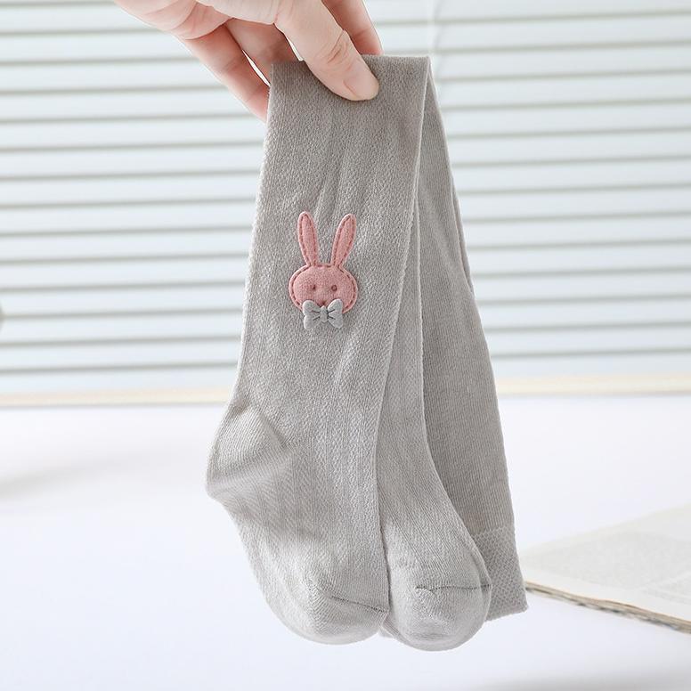 ByKiddos - Legging Stocking Anak Perempuan / Celana Legging Bayi Bahan Katun Motif Pita & Rabbit