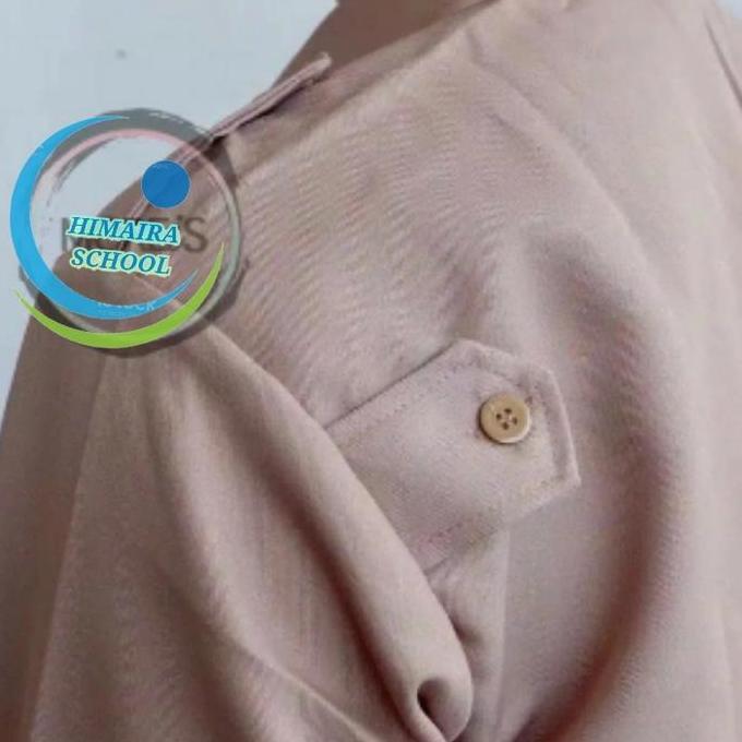 BAJU PRAMUKA PENDEK LAKI-LAKI BAHAN LICIN