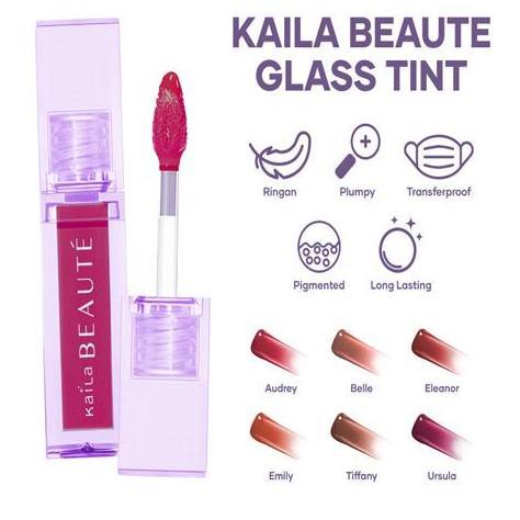 Kaila Beaute Glass Tint Tiffany 3.9ml - Perawatan Bibir