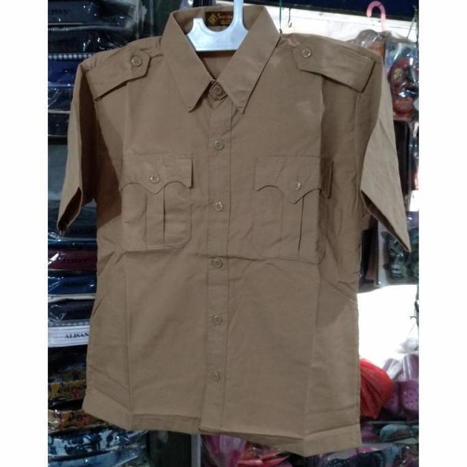 Baju Pramuka cowok untuk anak SMP/SMA/SMK