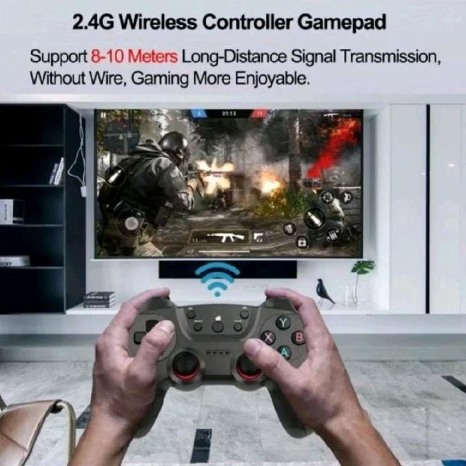 STIK GAMEPAD WIRELESS PC, LAPTOP, PS3, ANDROID, SMART TV BOX