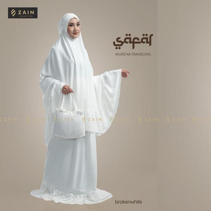 SAFAR>> Mukena dewasa traveling / Mukena Terbaru 2024 Mukena premium Mewah By ZAIN Collection Terlar