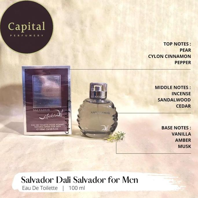 SALVADOR DALI SALVADOR POUR HOMME EDT 100 ML