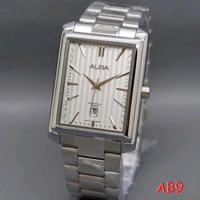 Jam Tangan Pria Alba Tggl Aktif Disean Kotak jam tangan mewah free box