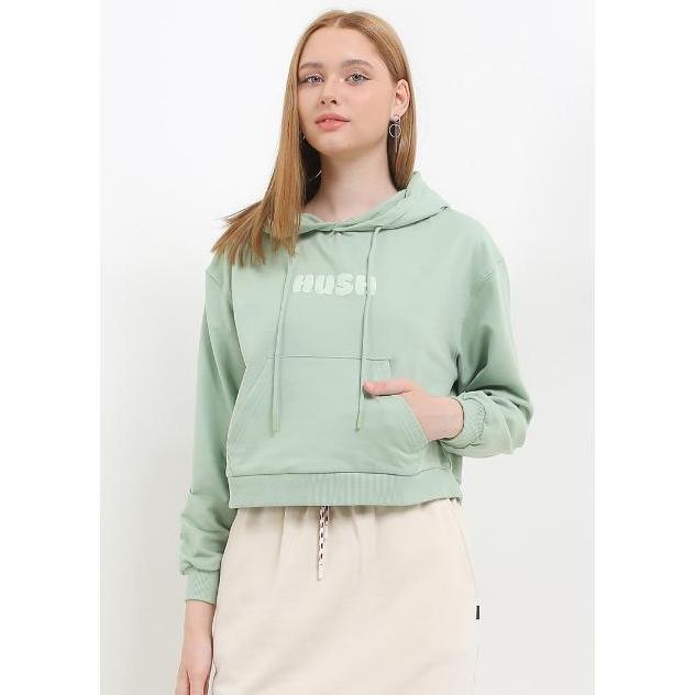 Hush Puppies Hoodie Wanita Voley Sage