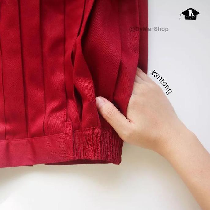 BENLY Rok SD Pendek / Seragam Sekolah / Rok Sekolah