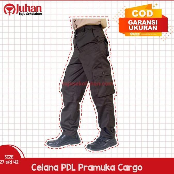CELANA PANJANG PRAMUKA PDL -CELANA PRAMUKA PEMBINA (CARGO) BIG SIZE