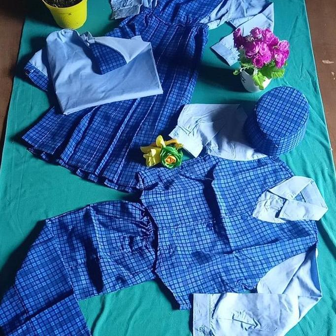 seragam muslim anak tk kotak