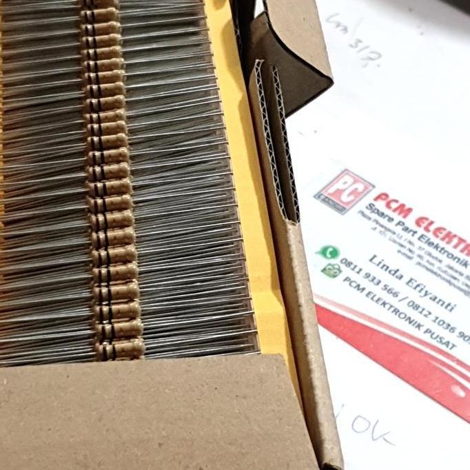 Baru 2000 pcs RESISTOR 1 ohm taiping 0.5 watt pcmpu55 Berkualitas