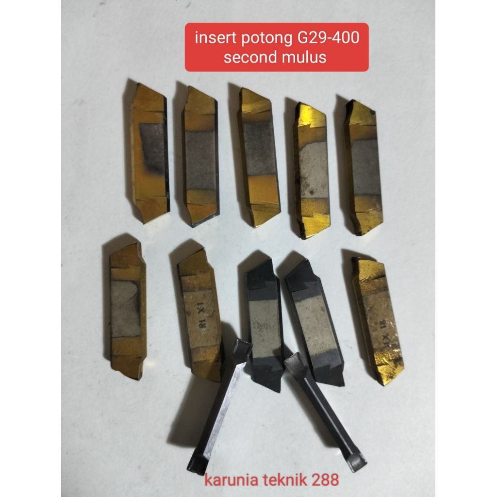 G29-400 insert bubut potong second mulus