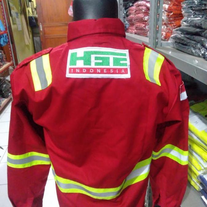 SERAGAM ATASAN HSE KANCING FULL LOGO