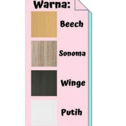 Rak Serbaguna RSG 10 Tcp Bahan Partikel Board