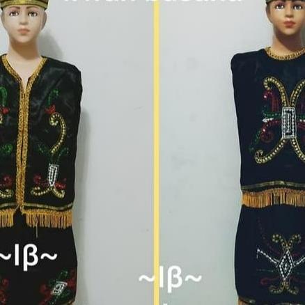 Baju dayak anak // pakaian dayak adat kalimantan