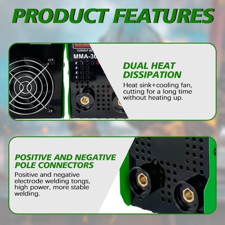 Mesin Las 300MMA 2000 Watt Termurah Inverter Welding Machine Trafo Las Inverter 120A Mesin las weldi