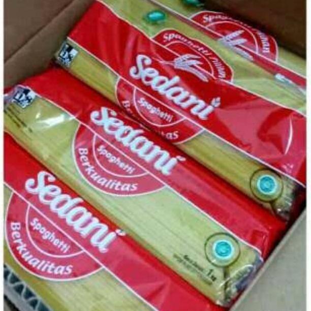 Spaghetti Sedani 1Kg 1 Dus / Spageti Sedani 1 Kg Karton / Spagetti Sedani 1Dus / Spaghetti