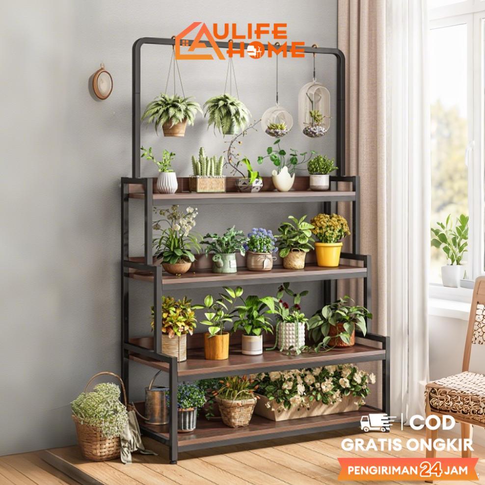 Rak Bunga Besi Susun Rak Bunga Minimalis Rak Display Rak Besi Rak Susun Serbaguna