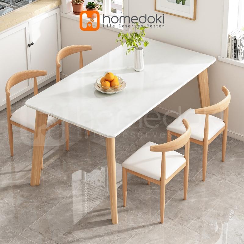 Meja Makan Minimalis / Meja Makan Murah / Meja Makan Putih