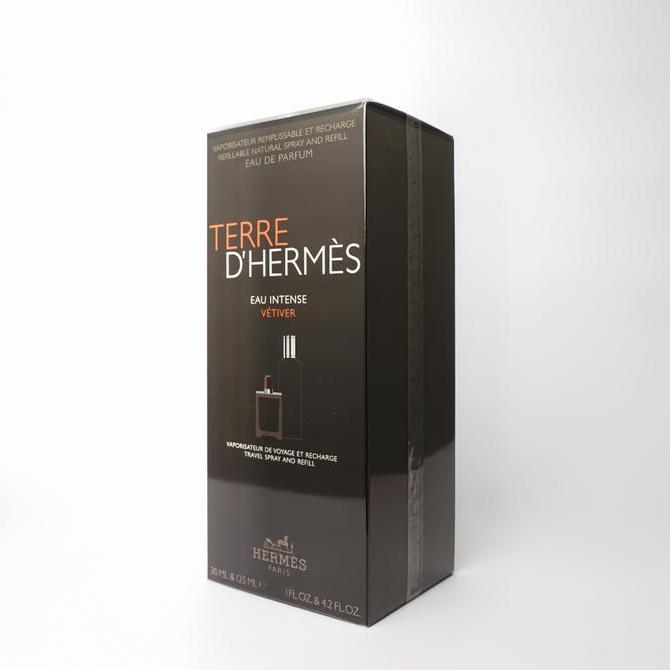 Hermes Terre D Hermes Eau Intense Vetiver Man Edp Set (Parfum Pria)