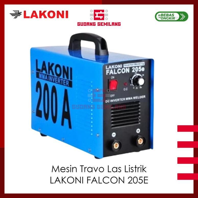 Mesin Las Listrik Travo Welding Inverter 2000 Watt Lakoni Falcon 205E