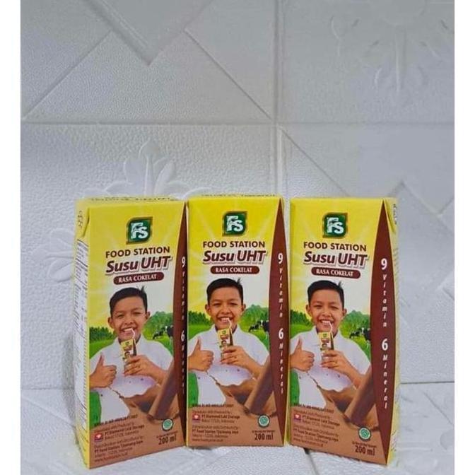 New- SUSU COKLAT / SUSU UHT FS 200ML / SUSU FS/ SUSU UHT