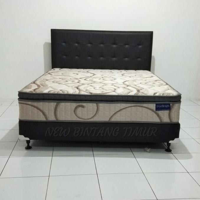 Spring Bed Romance Feelings Plush Top 180 x 200 Full Set