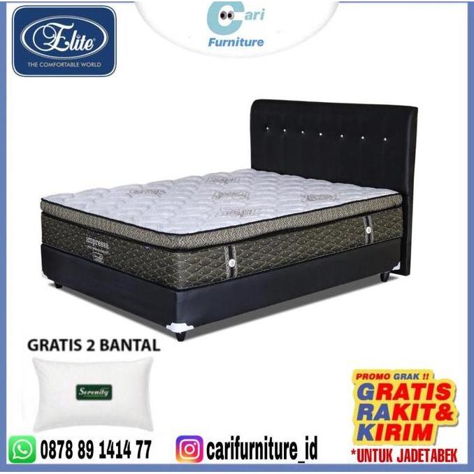 Spring bed Impressa Pocket Latex 160x200 (Kasur Only) Elite Serenity