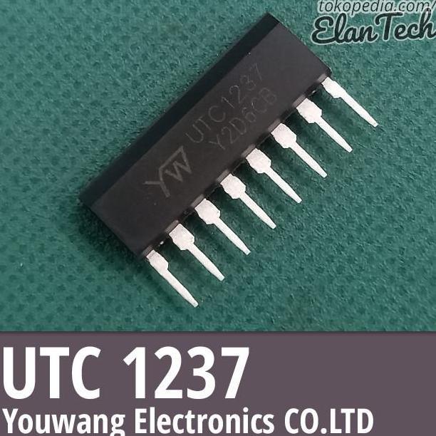 UPC1237 / UTC1237 Stereo Speaker Protector IC YW Original Elantech