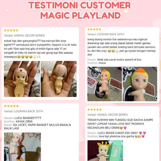 Ready Sonny Angel Hippers Mystery Box Dreaming Animal Harvest Marine Blind Box Aksess Handphone Toy
