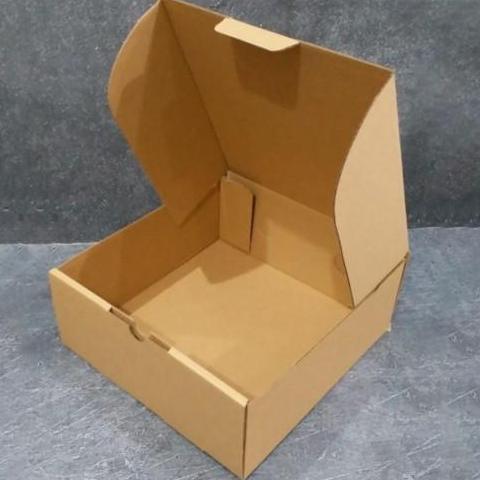 New- Dus Kue Coklat 18x18 x8 10 pc Corrugated Kardus Box 18 x 18 x 8