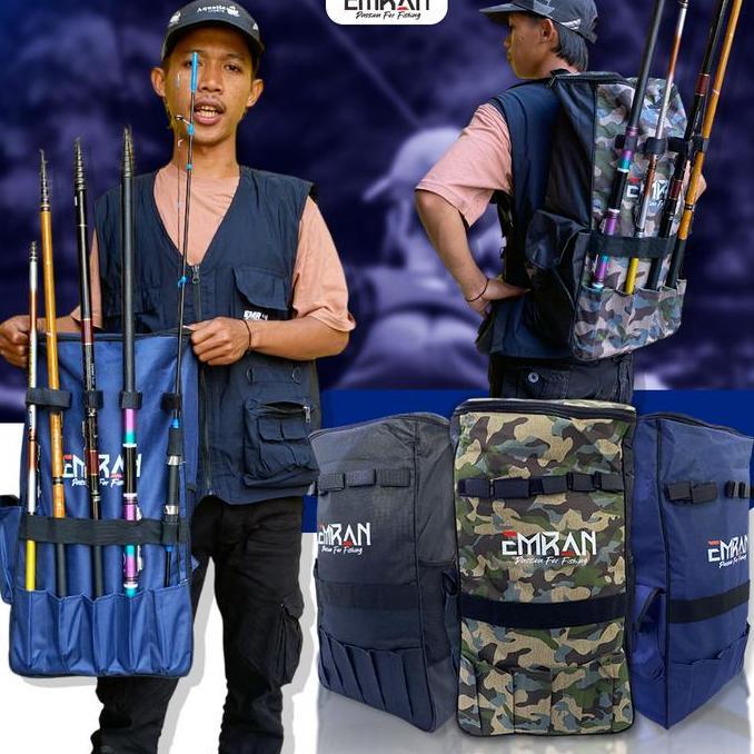 Tas Joran Pancing Punggung Kotak Tas Joran Tegek Tas Pancing Tegek Kualitas Terbaik Harga Termurah